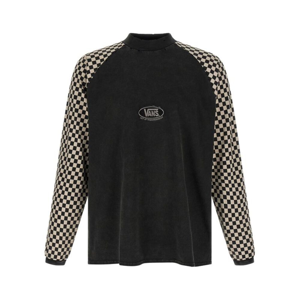 Vans Black Cotton Men's T-Shirt